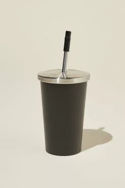 COTTON ON Metal Smoothie Cup 500Ml