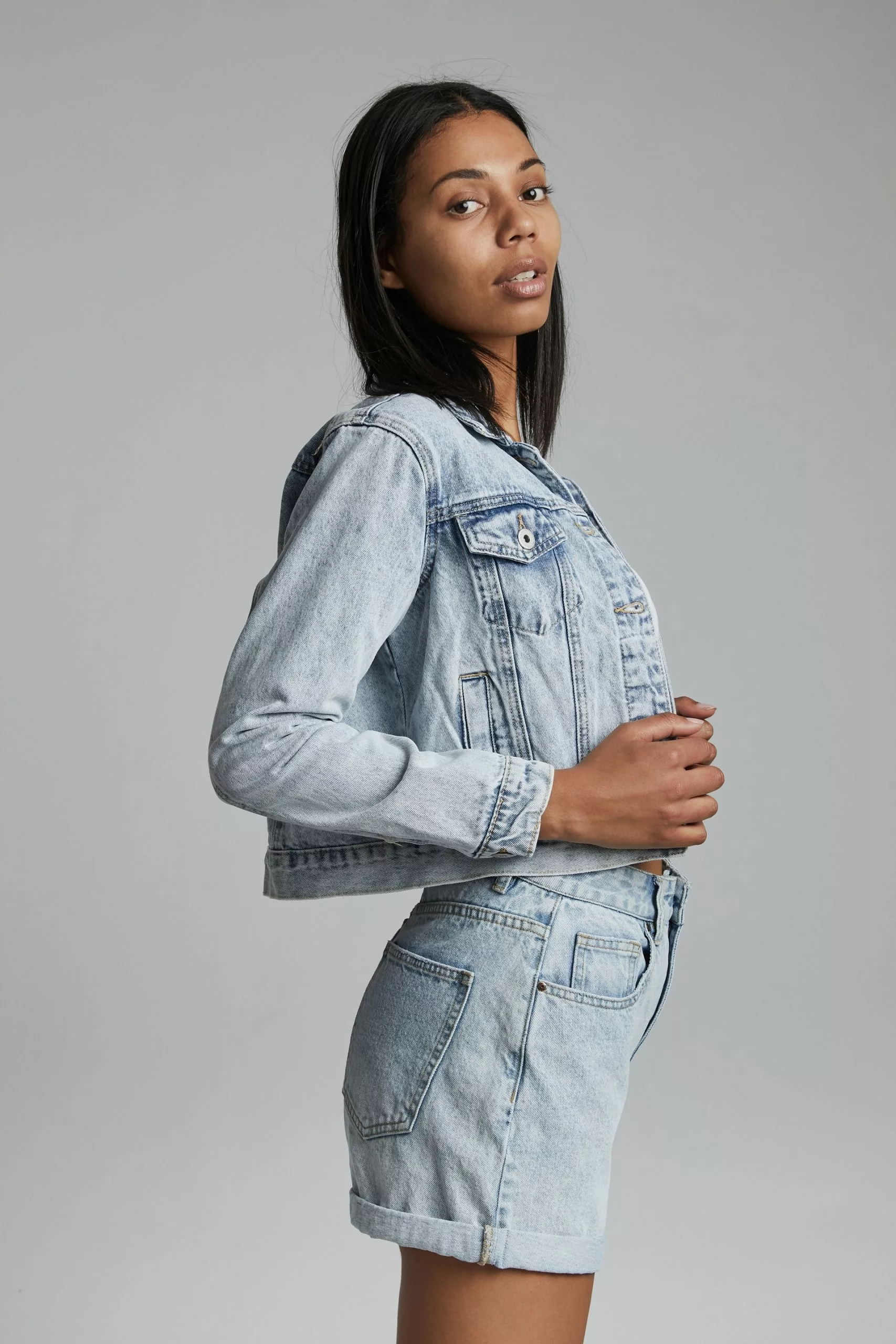 COTTON ON Girlfriend Denim Jacket - Image 2