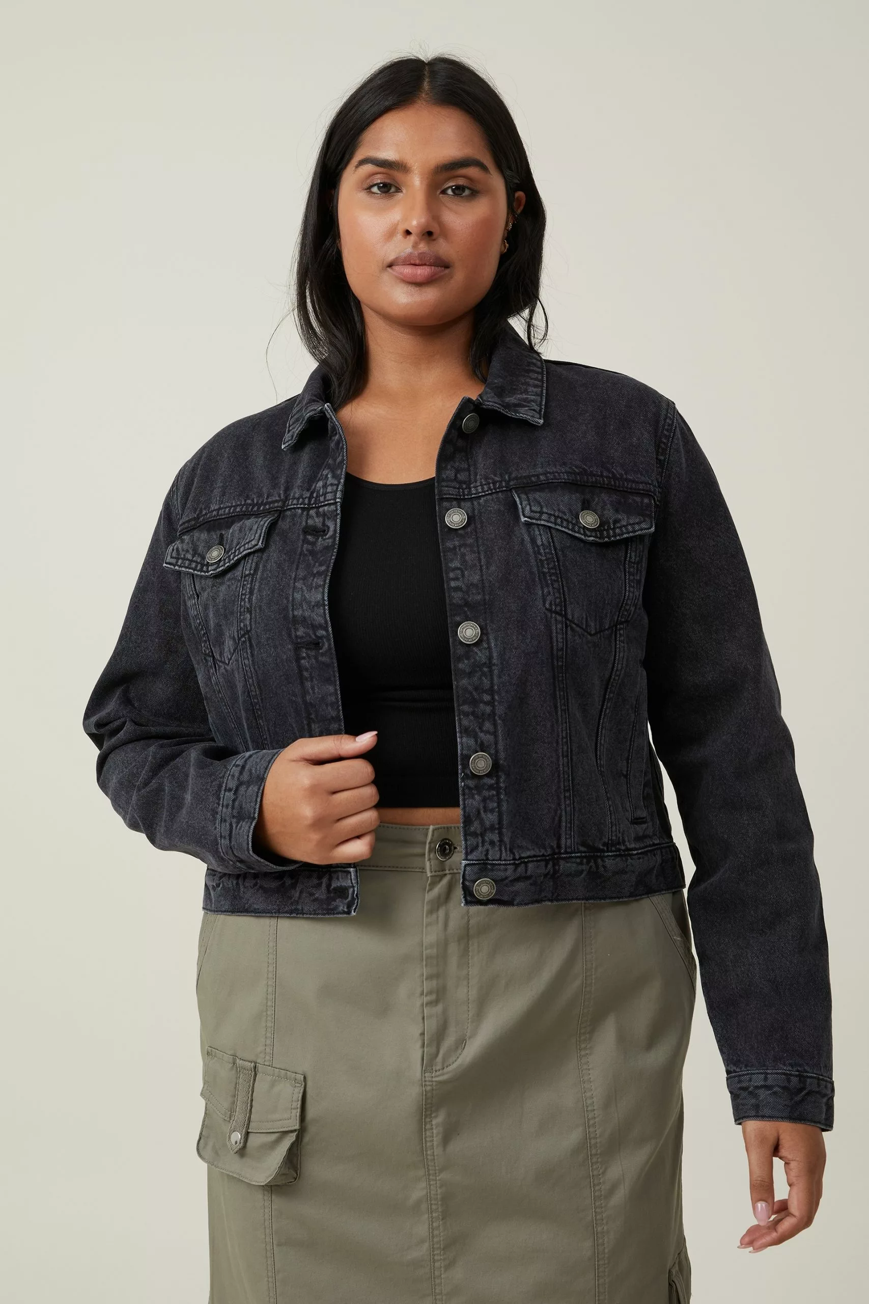 COTTON ON Girlfriend Denim Jacket