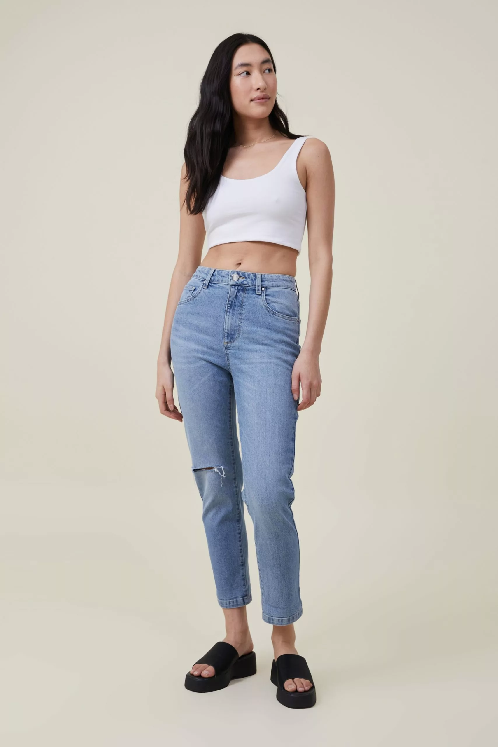 COTTON ON Stretch Mom Jean - Image 2