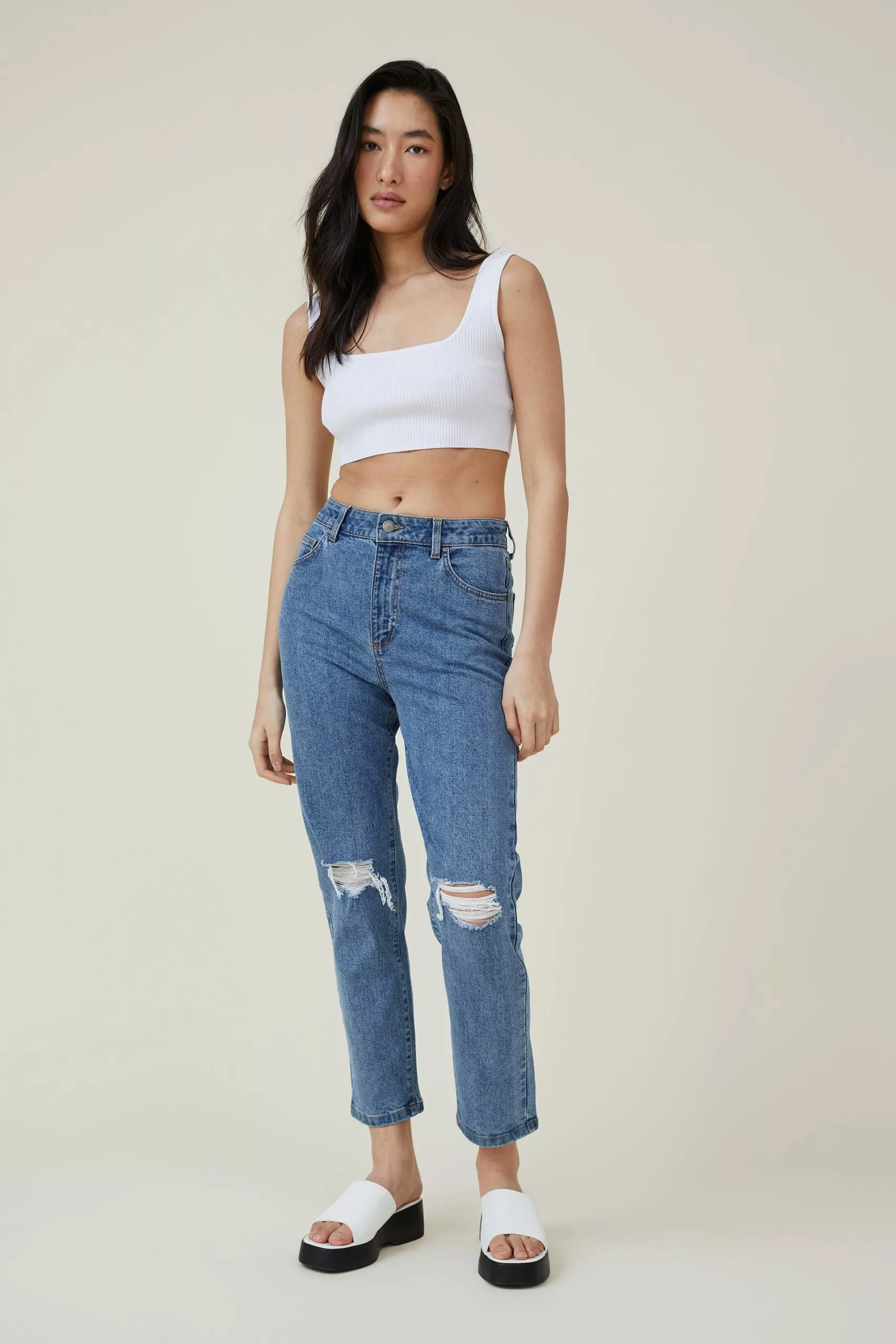 COTTON ON Stretch Mom Jean