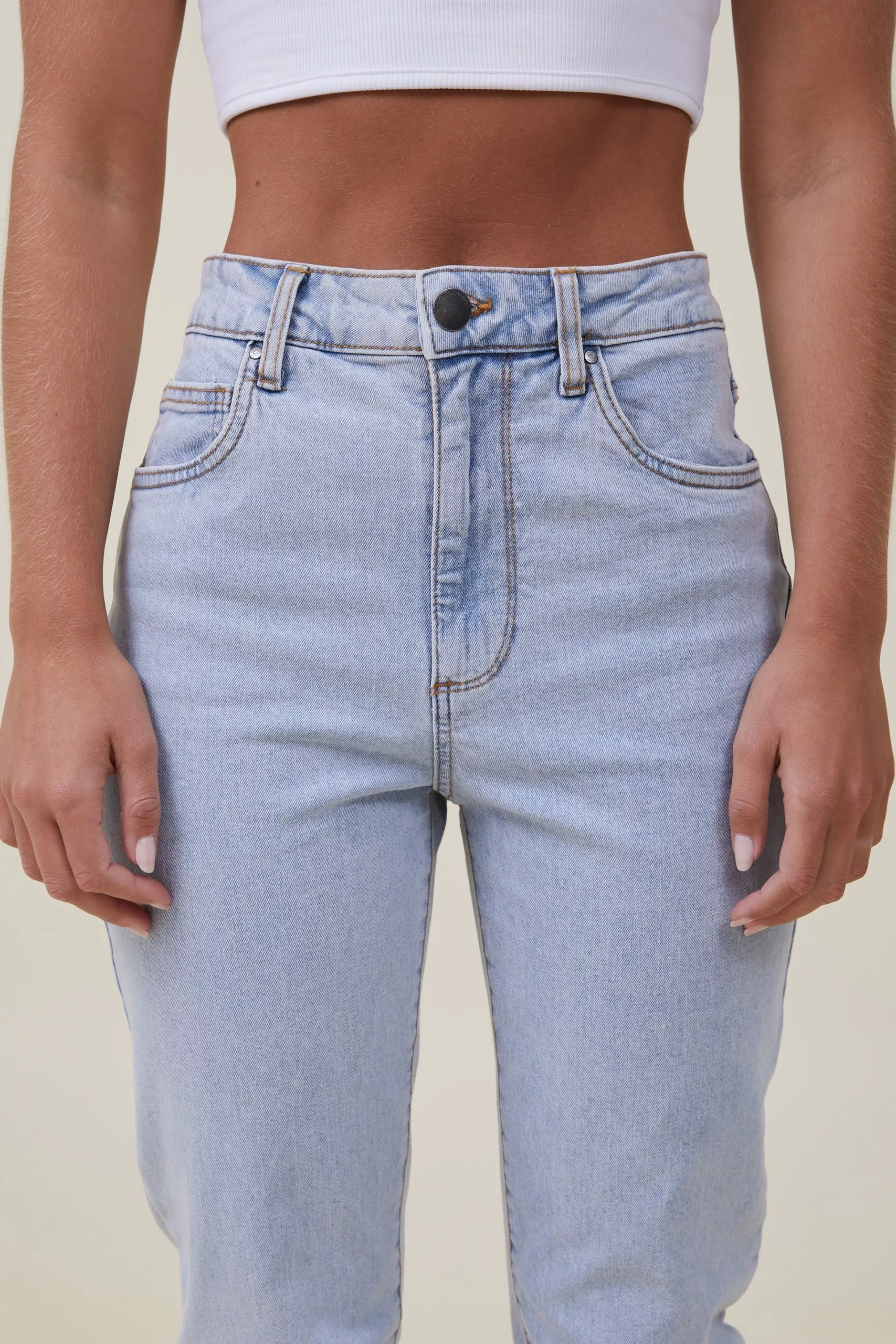 COTTON ON Stretch Mom Jean - Image 5