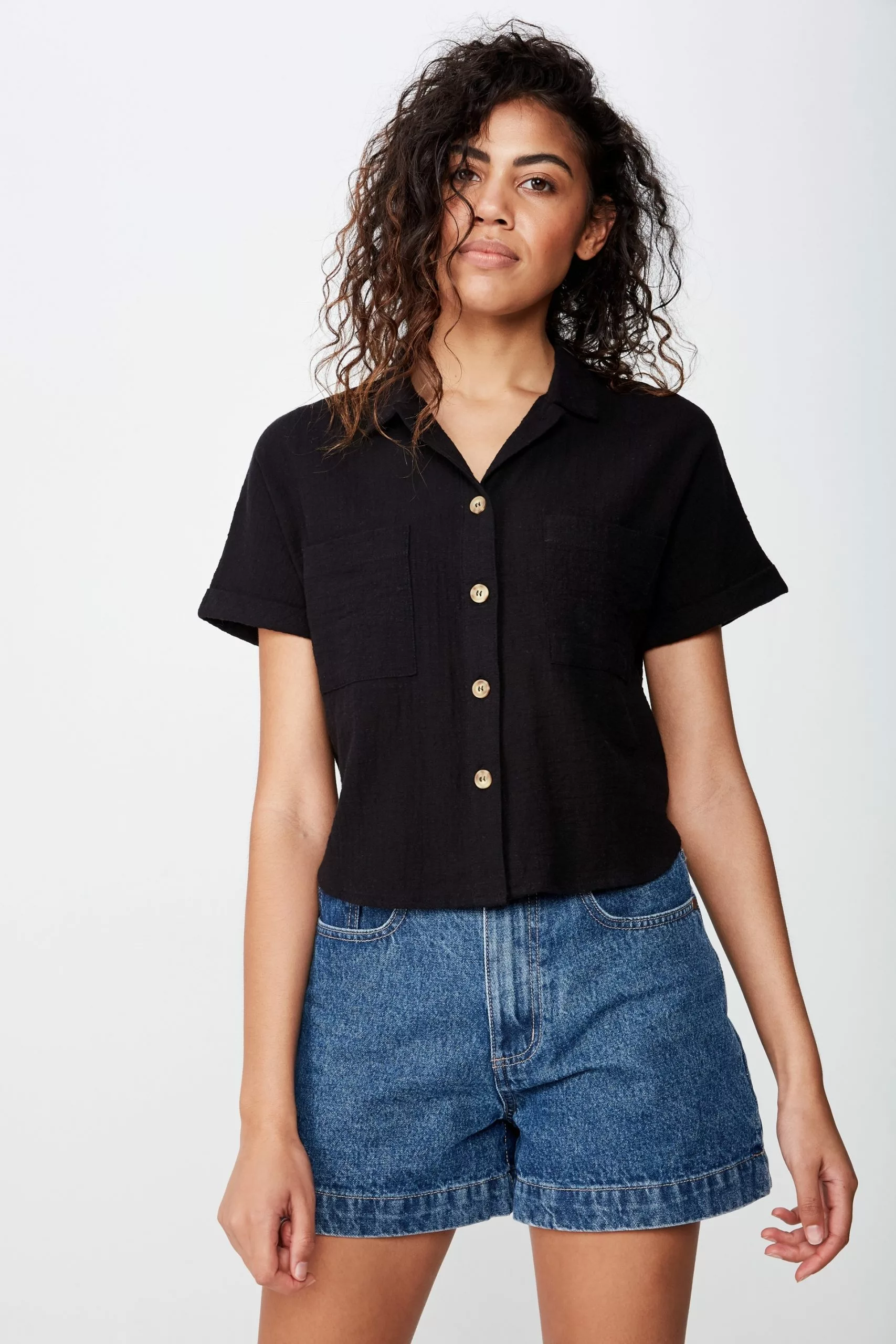 COTTON ON Erin Short Sleeve Shirt - Image 4