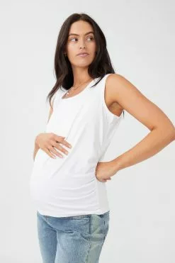 COTTON ON Maternity Everyday Gathered Side Tank