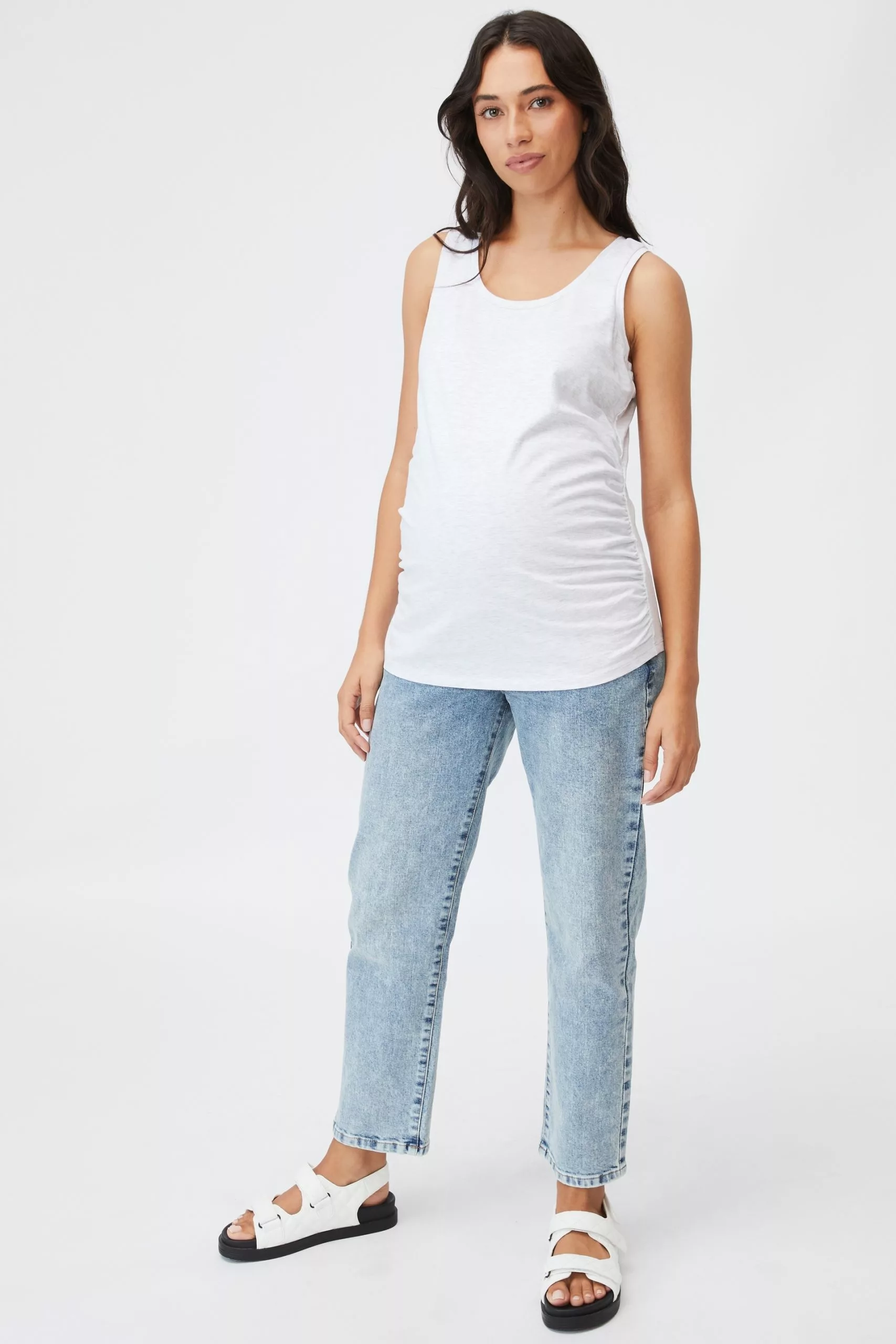 COTTON ON Maternity Everyday Gathered Side Tank - Image 4