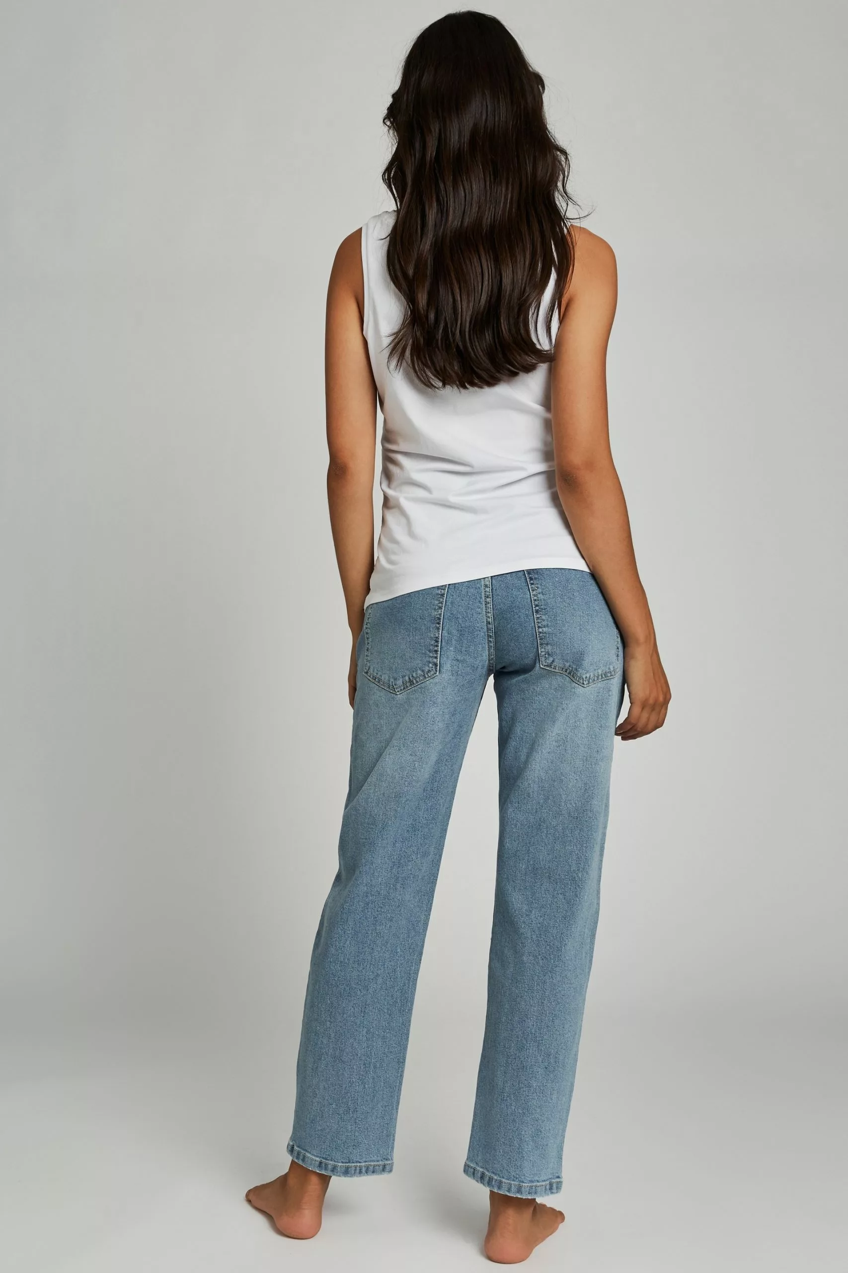 COTTON ON Maternity Straight Stretch Jean (Over Belly) - Image 3