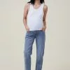 COTTON ON Maternity Straight Stretch Jean (Over Belly)