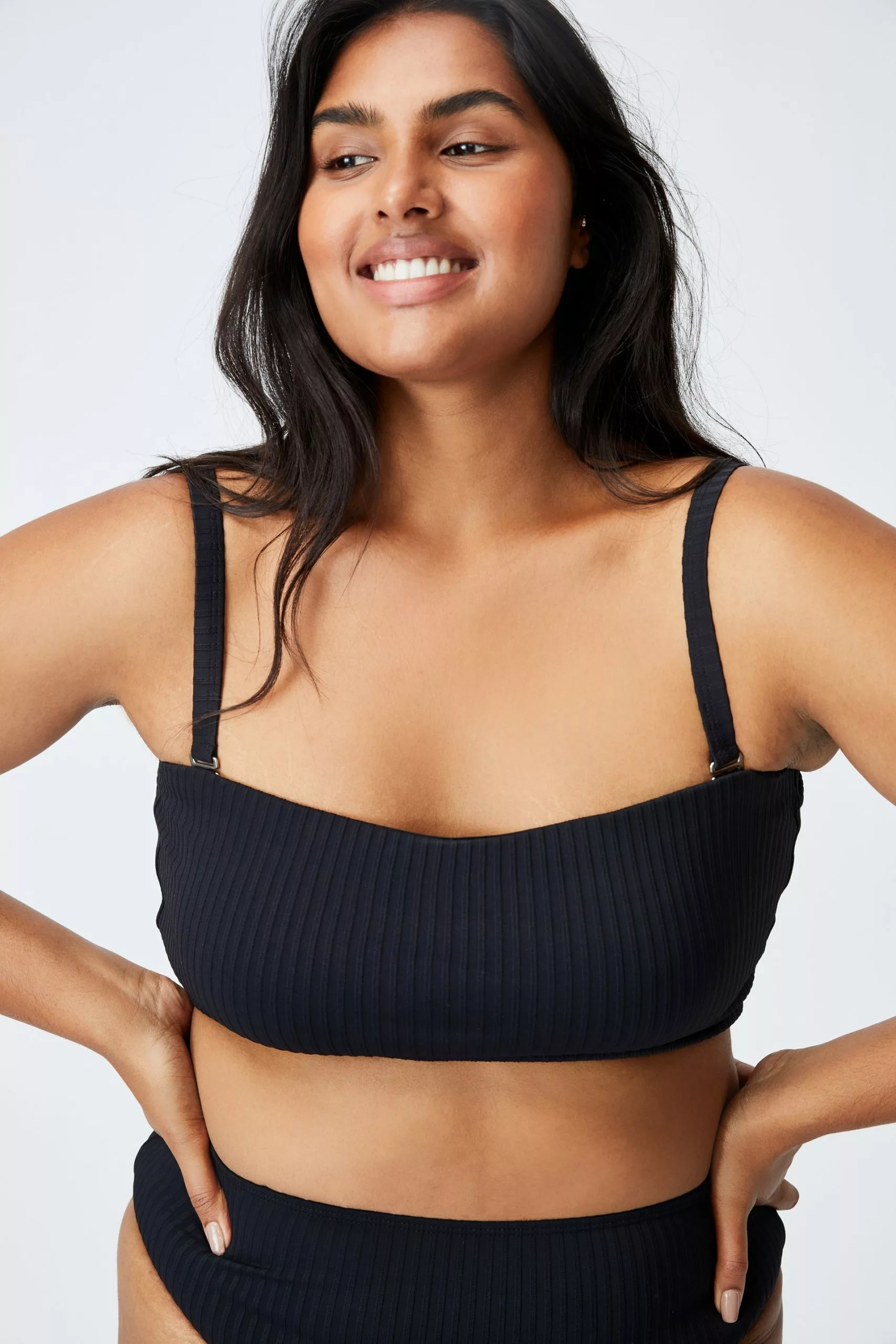 Body Curve High Waisted Full Bikini Bottom