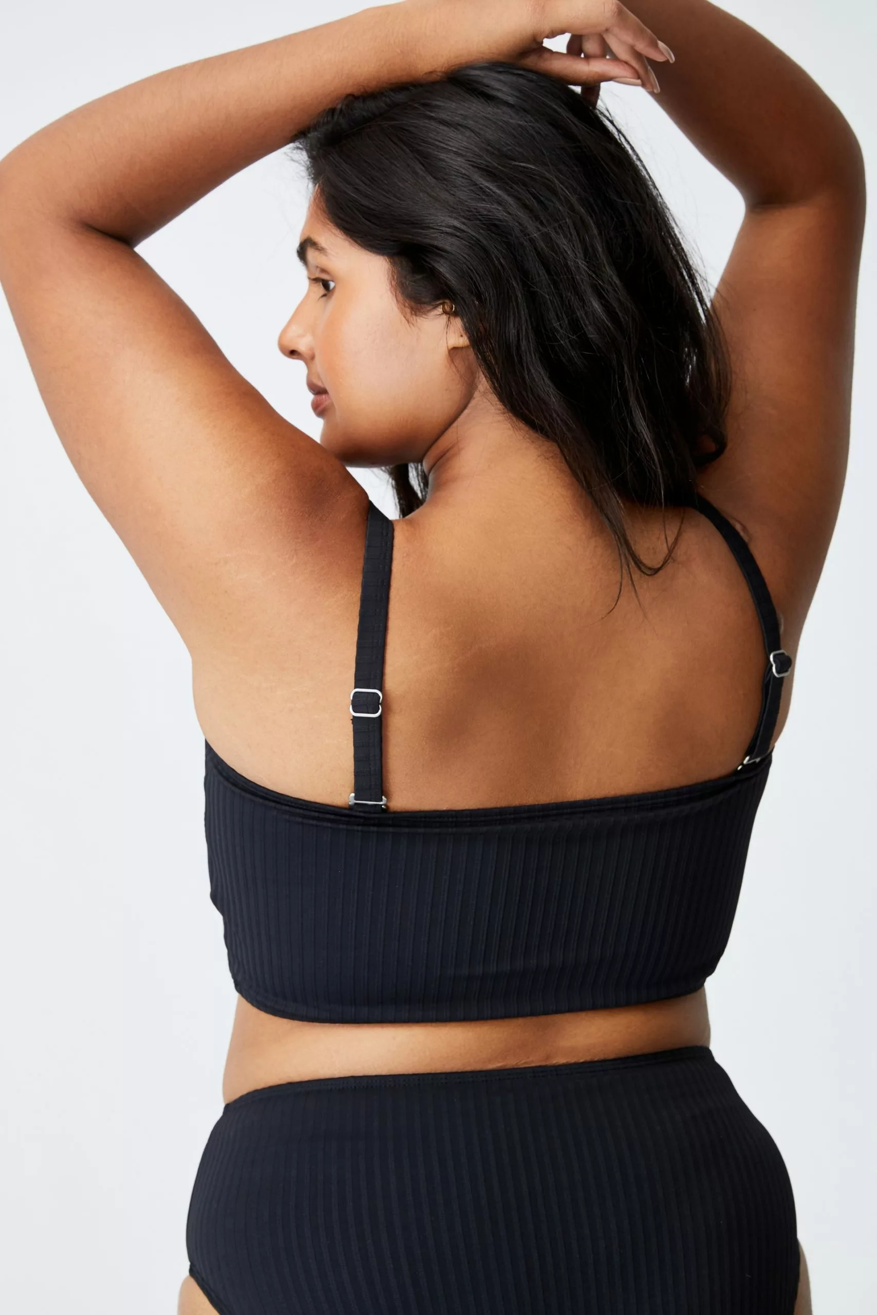 Body Curve High Waisted Full Bikini Bottom - Image 3