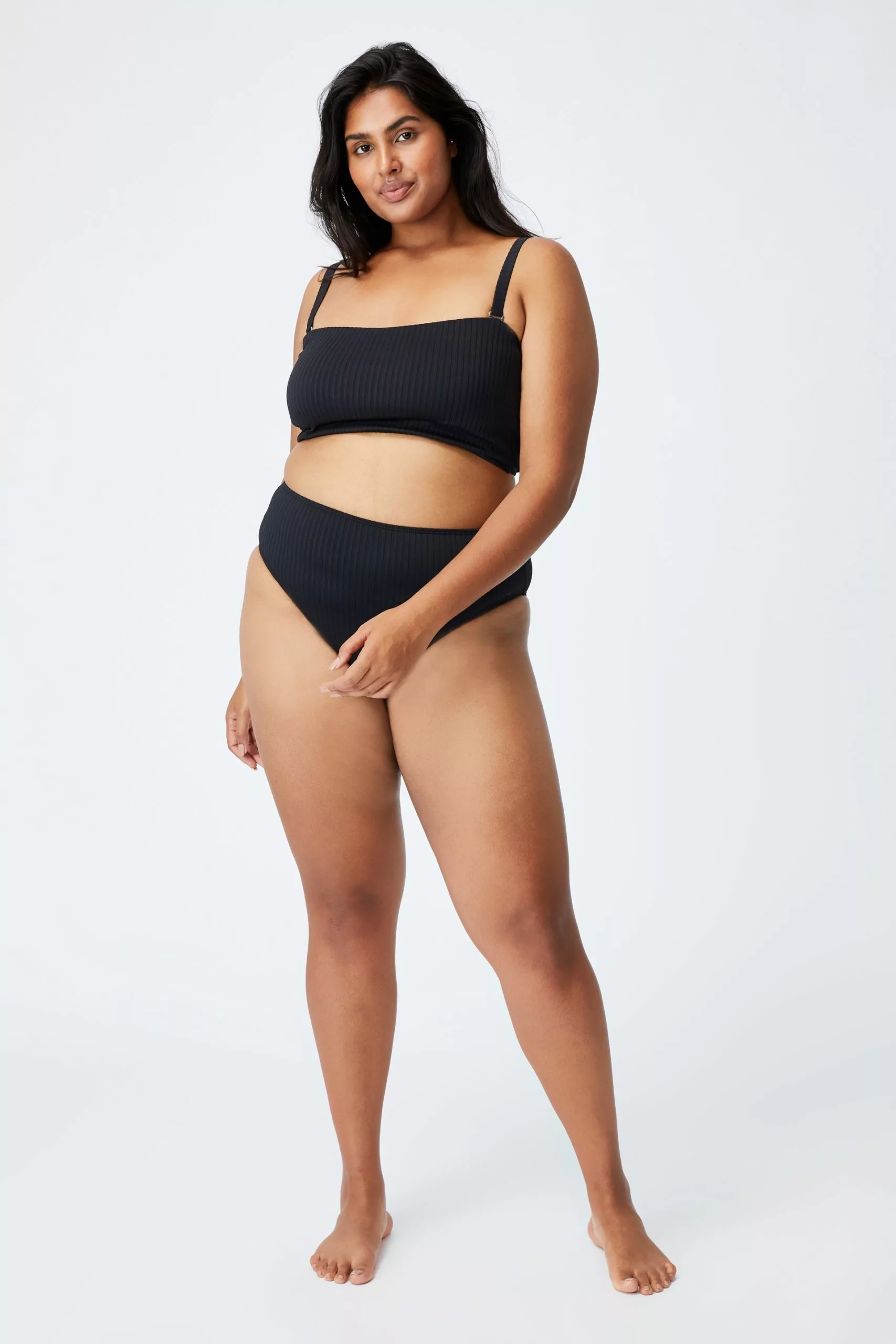 Body Curve High Waisted Full Bikini Bottom - Image 4