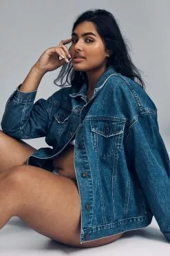 COTTON ON Curve 90S Baggy Denim Jacket