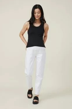 COTTON ON Maternity Stretch Mom Jean (Over Belly)