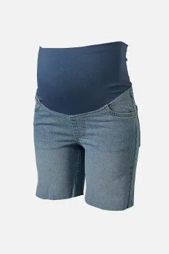 COTTON ON Maternity Stretch Denim Bermuda Short (Over Belly)