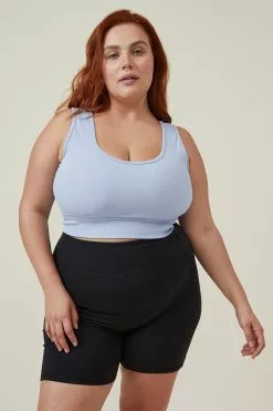 Body Curve Active Rib Crop Tank