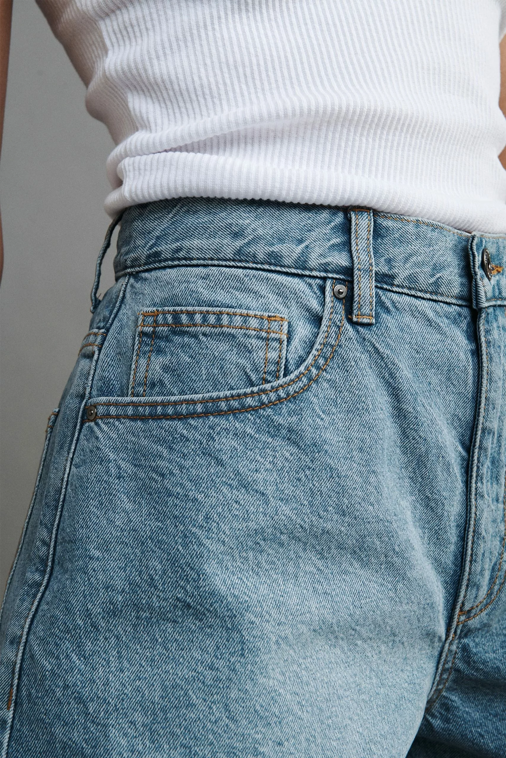 COTTON ON A-Line Denim Short - Image 2