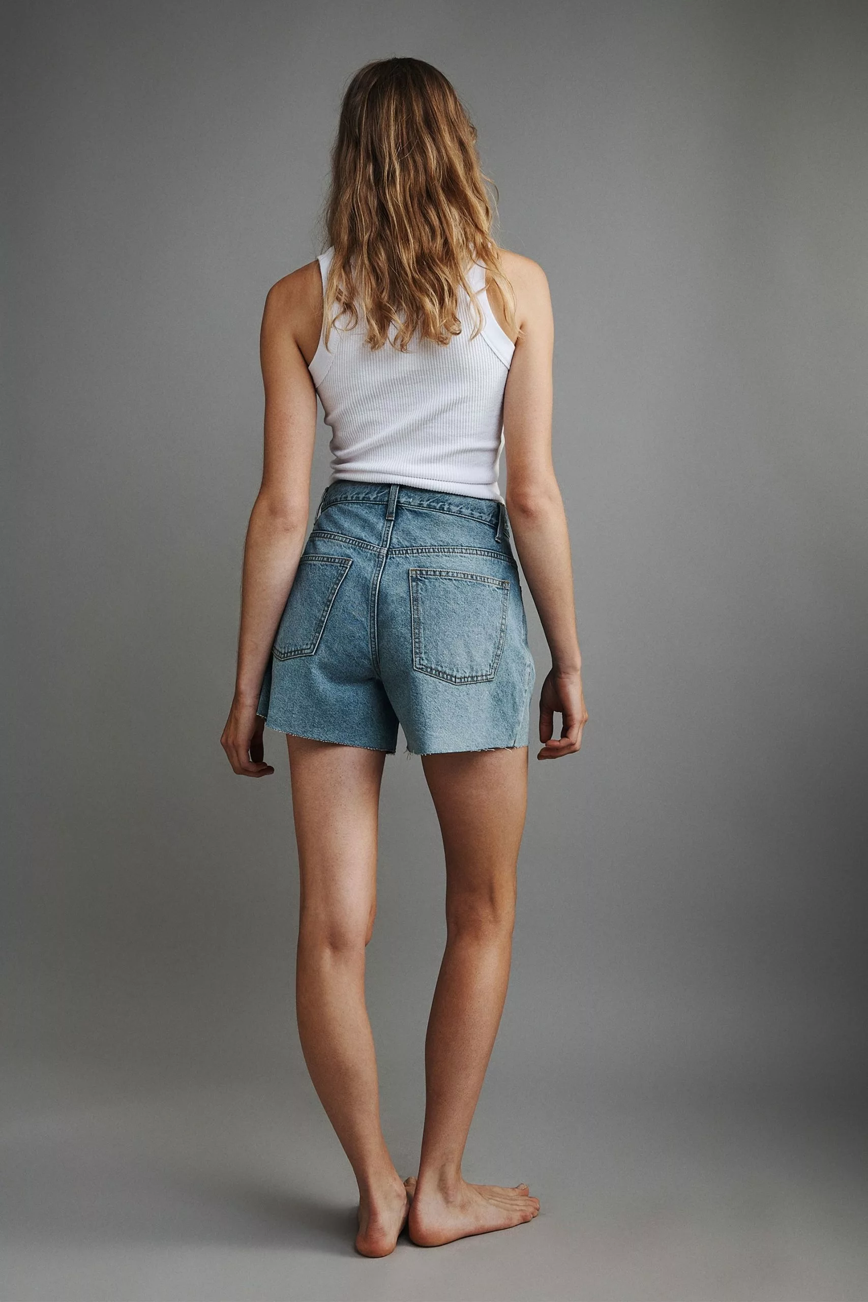 COTTON ON A-Line Denim Short - Image 4