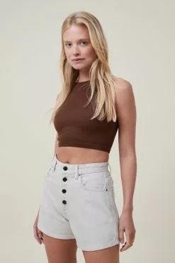 COTTON ON A-Line Denim Short