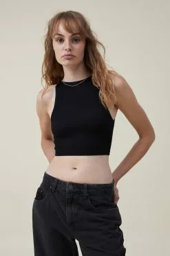 COTTON ON Seamless Benni High Neck Tank