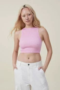 COTTON ON Seamless Benni High Neck Tank