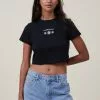 COTTON ON Micro Fit Rib Graphic Tee