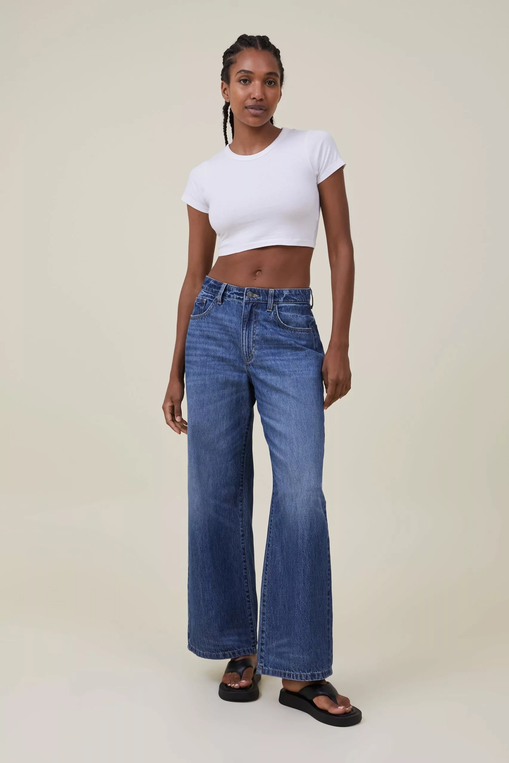 COTTON ON Relaxed Wide Leg Jean