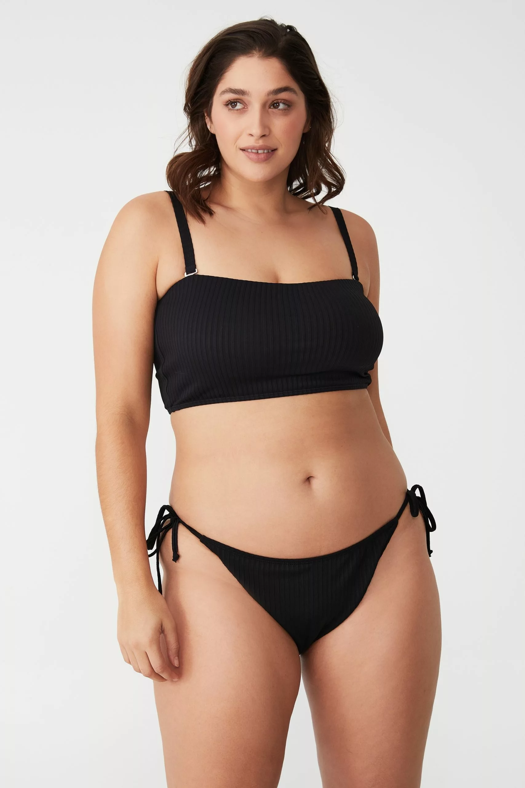 Body Curve Tie Side Hipster Cheeky Bikini Bottom