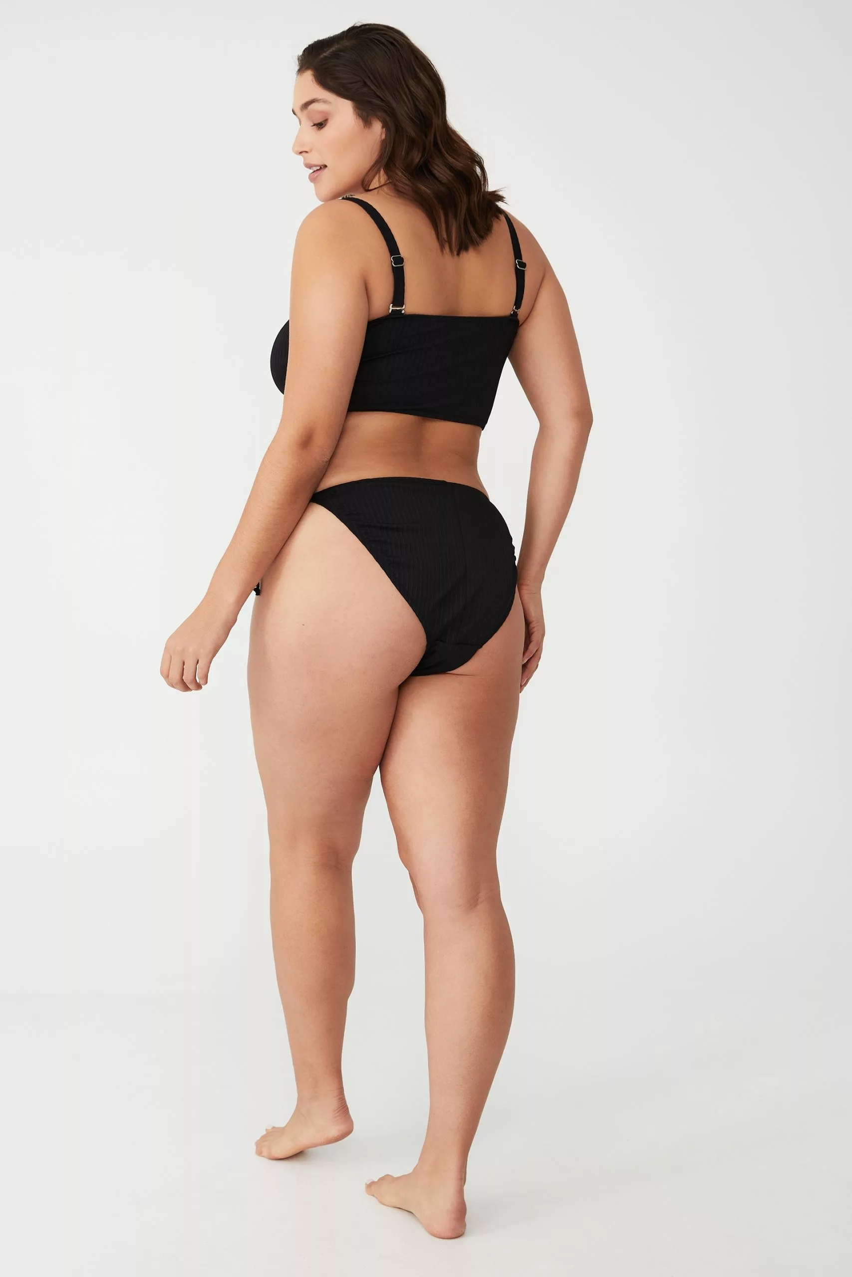 Body Curve Tie Side Hipster Cheeky Bikini Bottom - Image 3