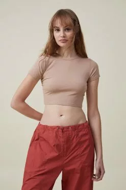 COTTON ON Micro Crop Tee