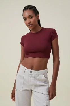 COTTON ON Micro Crop Tee