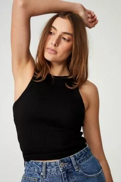 COTTON ON Essential Rib Racer Tank