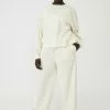 COTTON ON Curve Velour Rib Wide Leg Trackpant