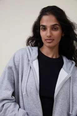 COTTON ON Classic Zip-Through Hoodie