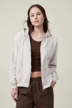 COTTON ON Classic Zip-Through Hoodie