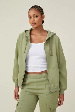 COTTON ON Classic Zip-Through Hoodie