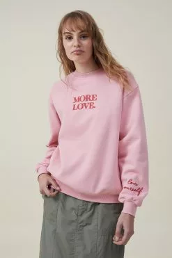 COTTON ON Classic Graphic Crew Sweatshirt