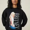 COTTON ON Britney Spears Crew Sweatshirt