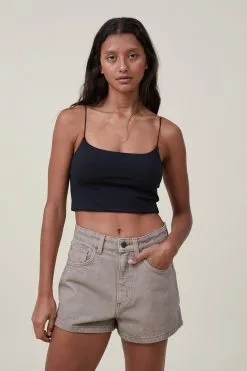 COTTON ON High Mom Denim Short