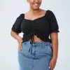 COTTON ON Curve Maggie Off The Shoulder Top