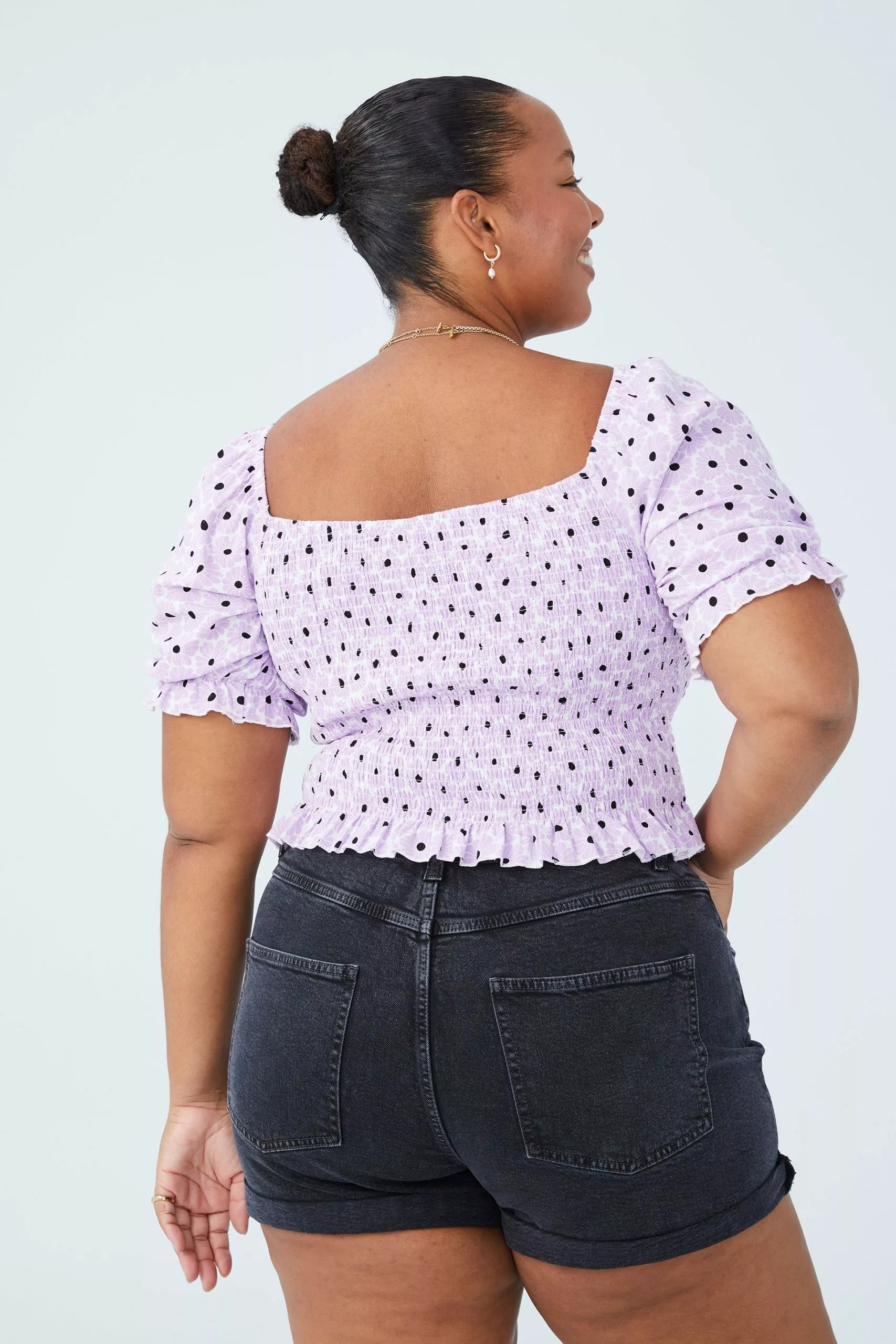 COTTON ON Curve Maggie Off The Shoulder Top - Image 3