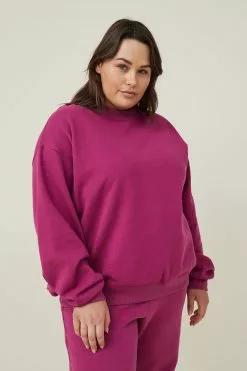 COTTON ON Curve Classic Crew Sweatshirt