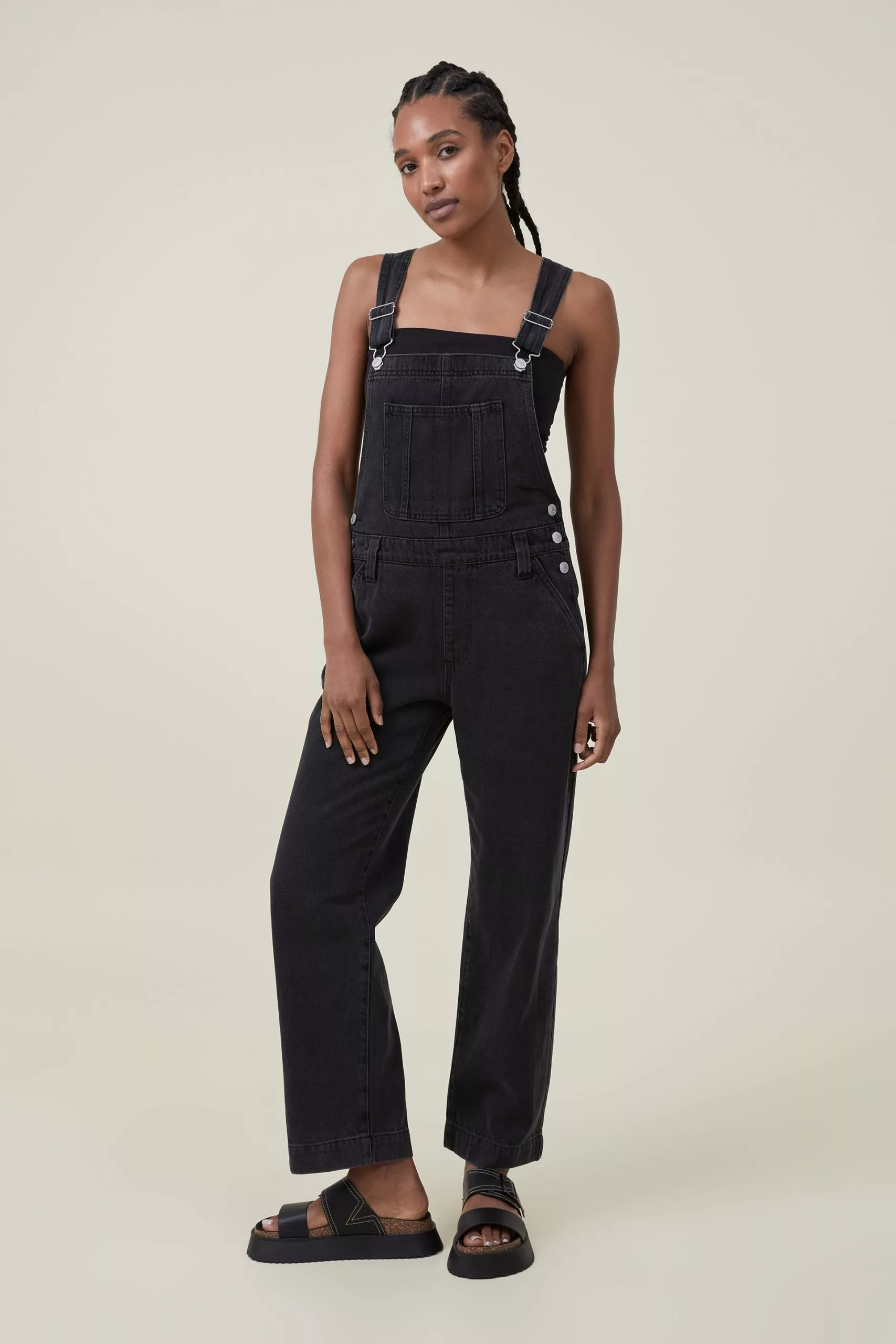 COTTON ON Utility Denim Long Overall - Image 2