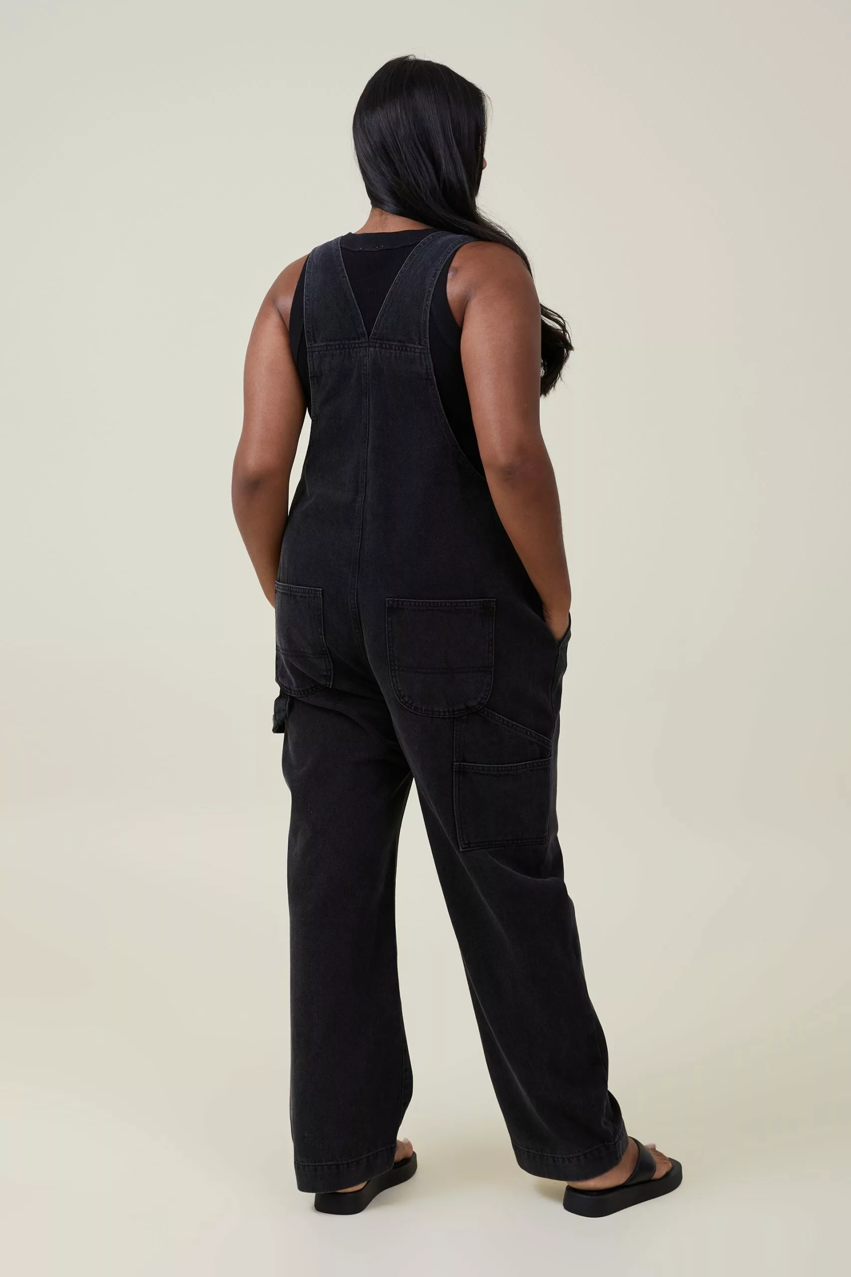 COTTON ON Utility Denim Long Overall - Image 3