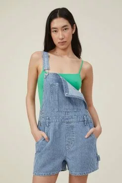 COTTON ON Utility Denim Short Overall