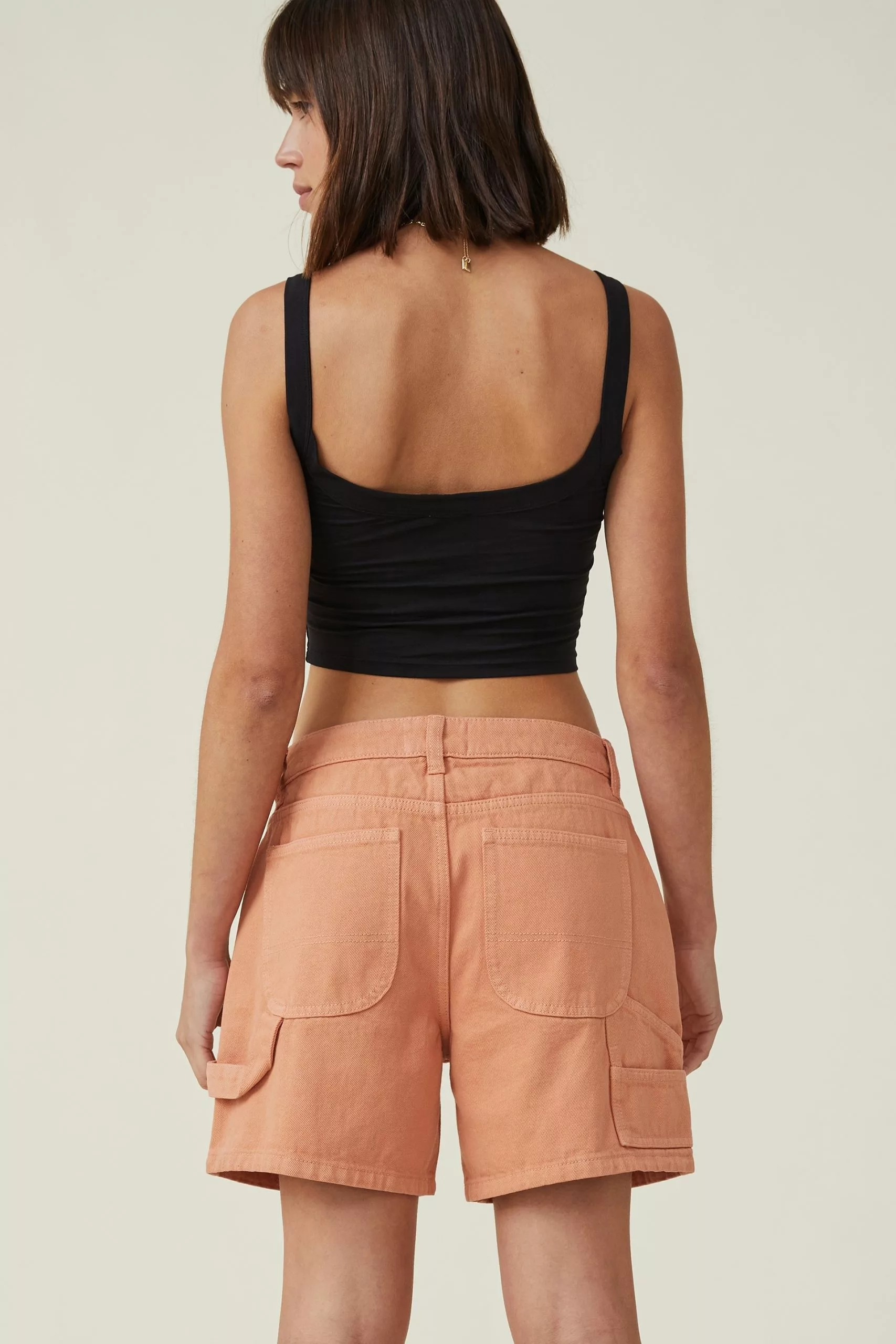 COTTON ON Utility Denim Short - Image 3