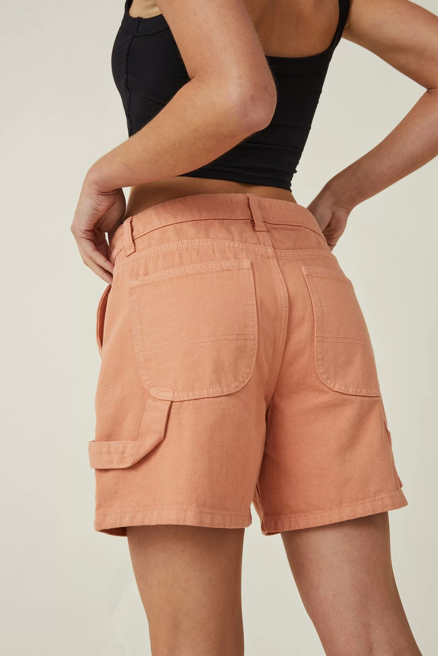 COTTON ON Utility Denim Short - Image 4