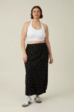 COTTON ON Bloom Maxi Slip Skirt