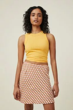 COTTON ON Bloom Mini Slip Skirt