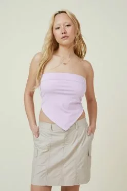 COTTON ON Billi Hanky Hem Tube Top