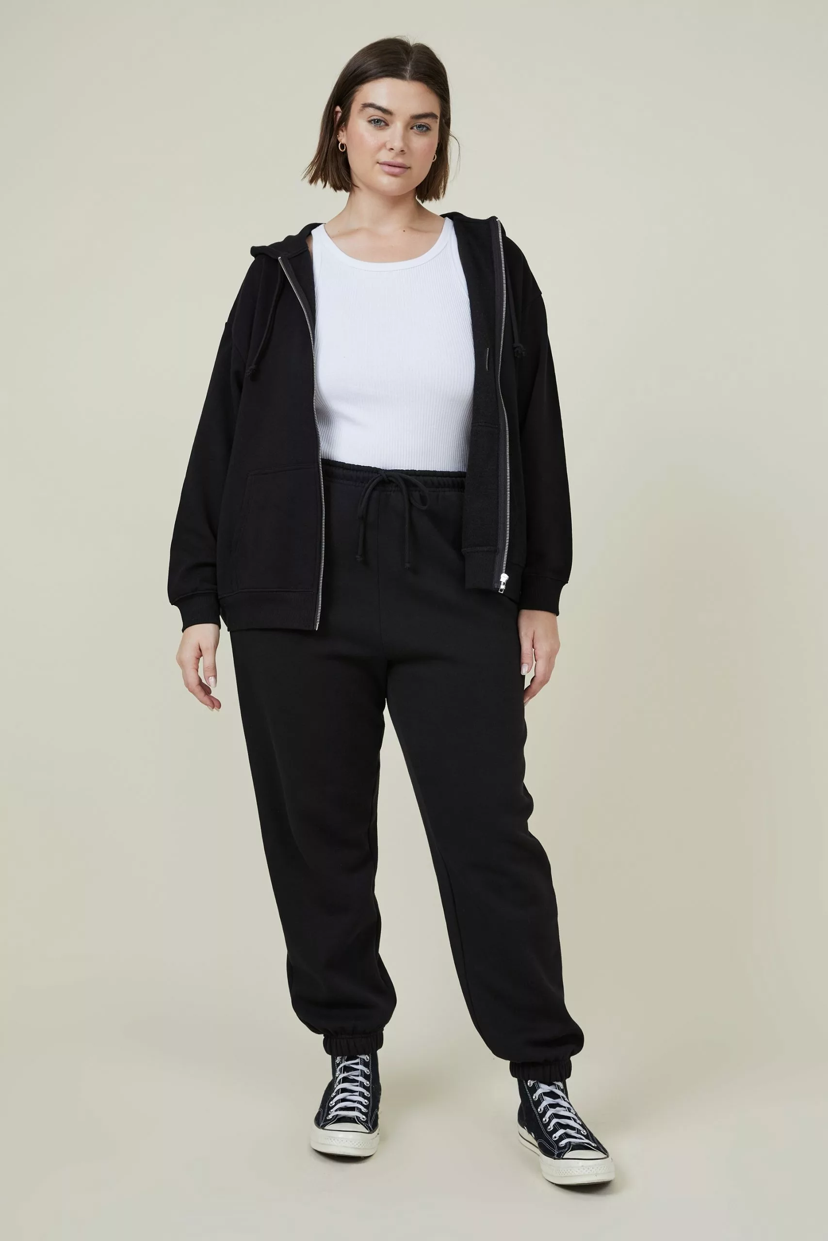 COTTON ON Curve Classic Zip Through Hoodie - Image 2