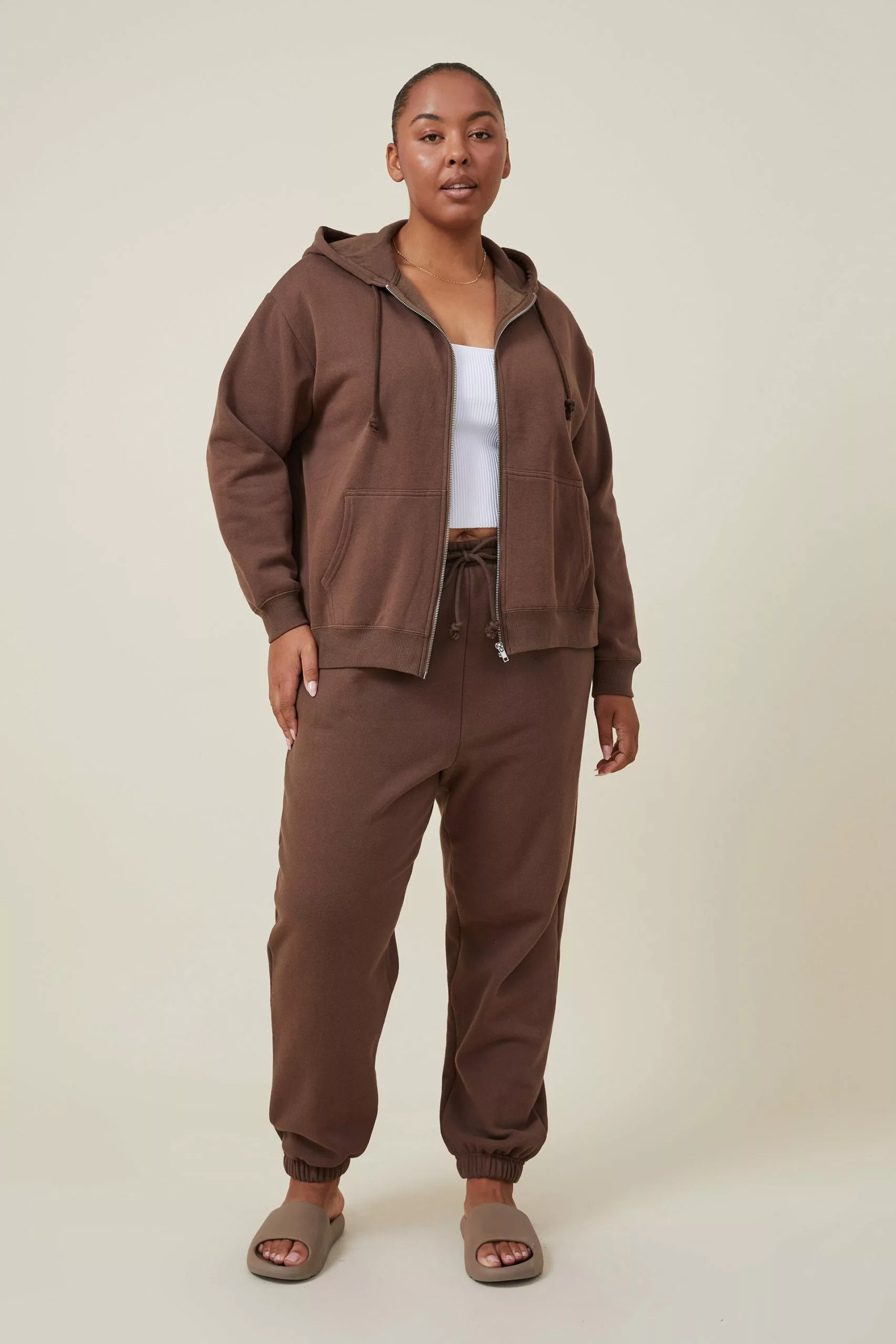 COTTON ON Curve Classic Zip Through Hoodie - Image 2